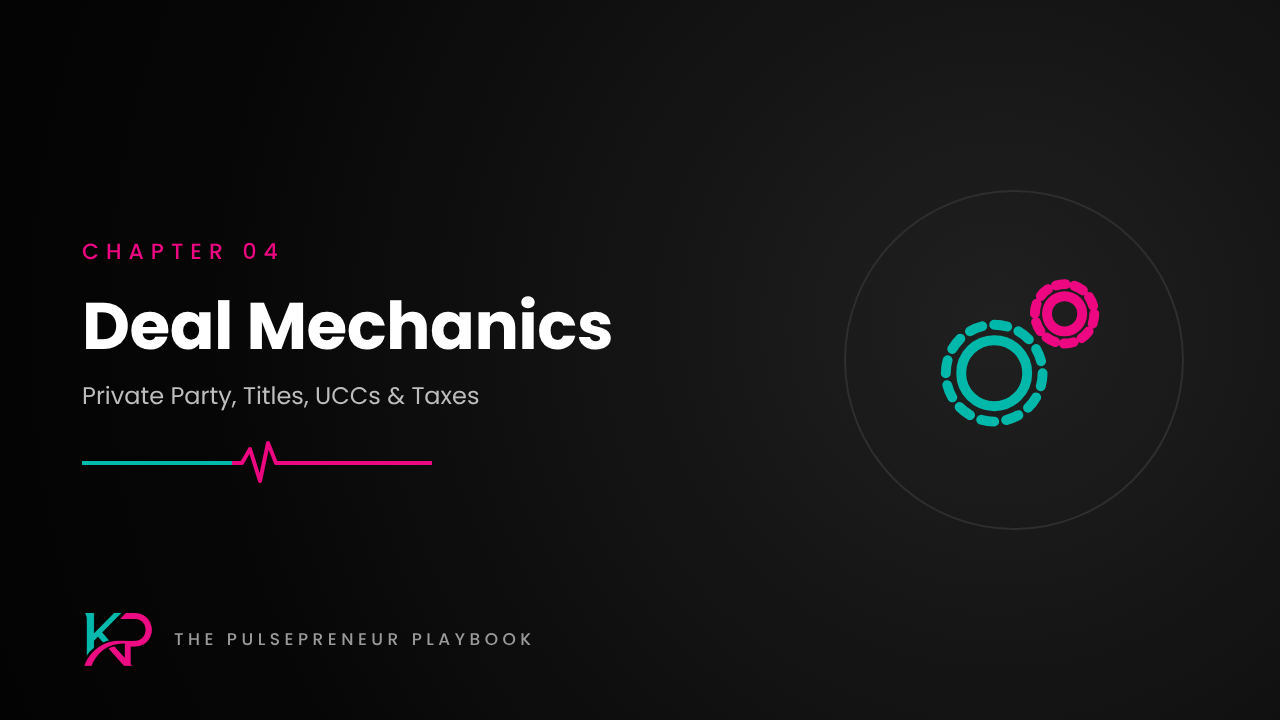 Chapter 4: Deal Mechanics