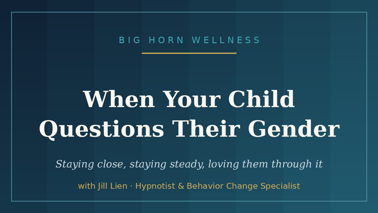 When Your Child Questions Their Gender