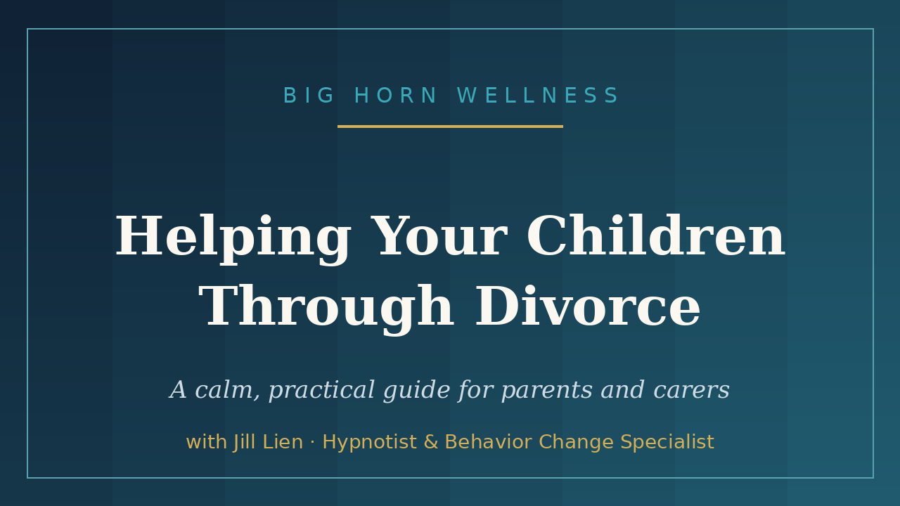 Helping Children Through Divorce