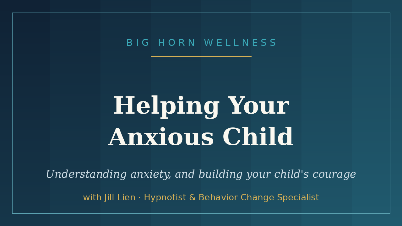 Helping Your Anxious Child